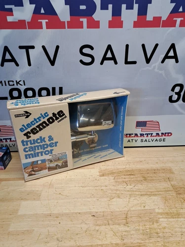 Vintage NOS Roberk Electric Remote Control Truck & Camper Mirror 829 Nos New R9