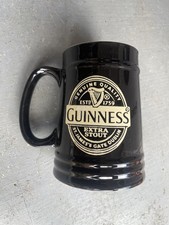 Guinness Vintage Ceramic Beer Tankard / Mug 