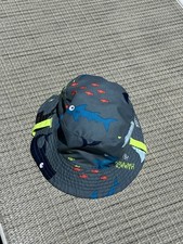 SHARK PRINT Child's Size Bucket Hat Sun Cap Toddler