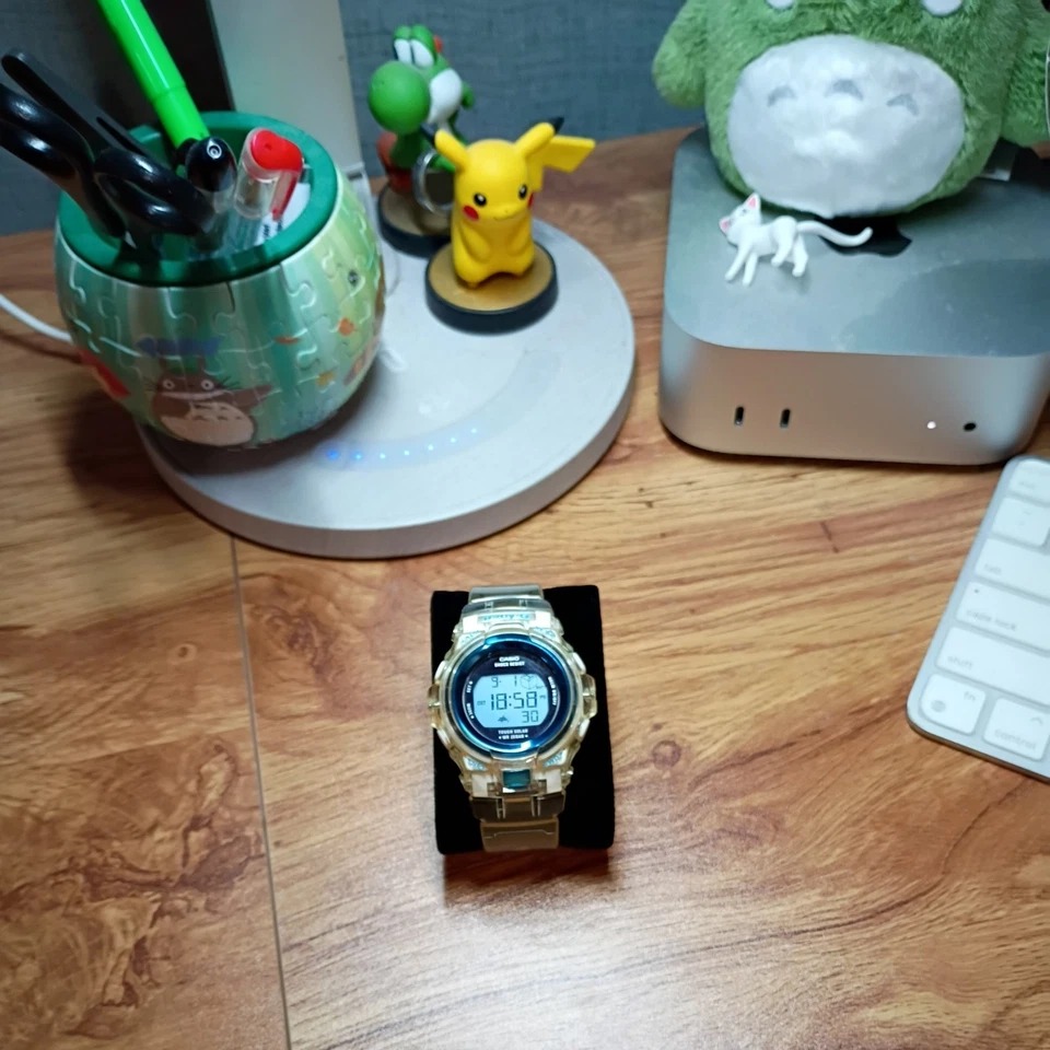 RARO! Casio BGR300EB-7 3015 Baby G azul/claro resistente solar para mujer Foto 2 de 4