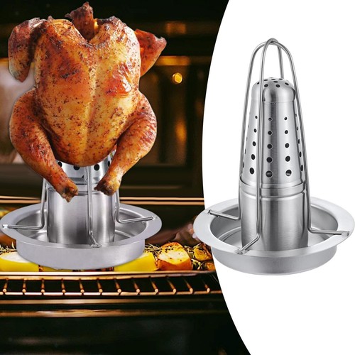 Beer Can Chicken Holder for Grill with Flavouring Container for Grill Party - Picture 3 of 7