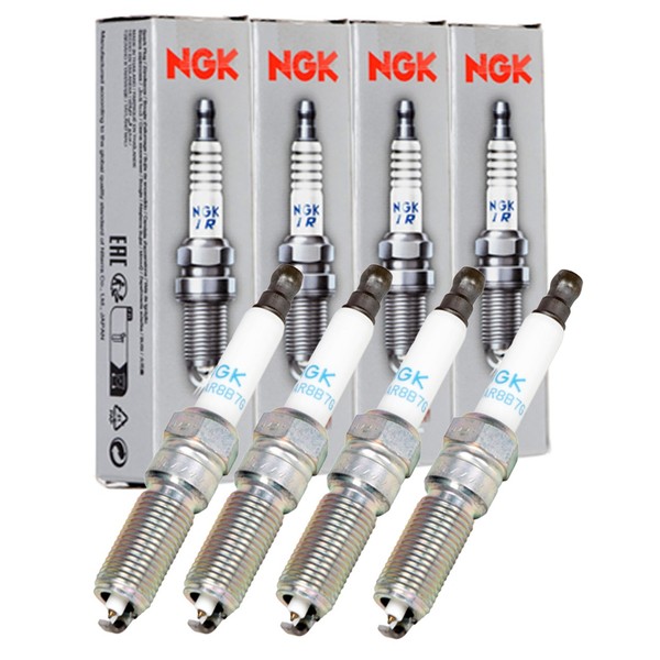 4X NGK 91970 ILNAR8B7G ZüNdkerze FüR Opel Astra Insignia Mokka Zafira 55490097-image