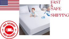 Waterproof Mattress Protector Twin Size,Mattress Cover Protector, Smooth Top Mat
