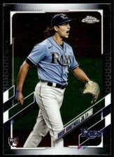 2021 Topps Chrome Update Brent Honeywell Jr. Rookie Tampa Bay Rays #USC59