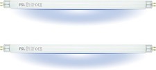 FSL BL T5 F8W Fly Killer Replacement Bulbs - 12in UV Tubes for 16W Fly Insect