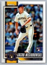 Jacob Misiorowski Brewers 2026 Topps Series One RC #10
