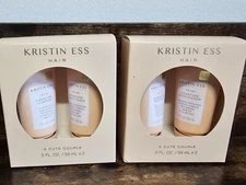 2PK Kristin Ess Hair The One Signature Shampoo & Conditioner Set ~ 2 OZ EA ~ NEW