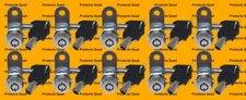 10 Keyed alike NonRetaining 5/8 Tubular Cam 180° Lock RV Camper Cabinet Toolbox
