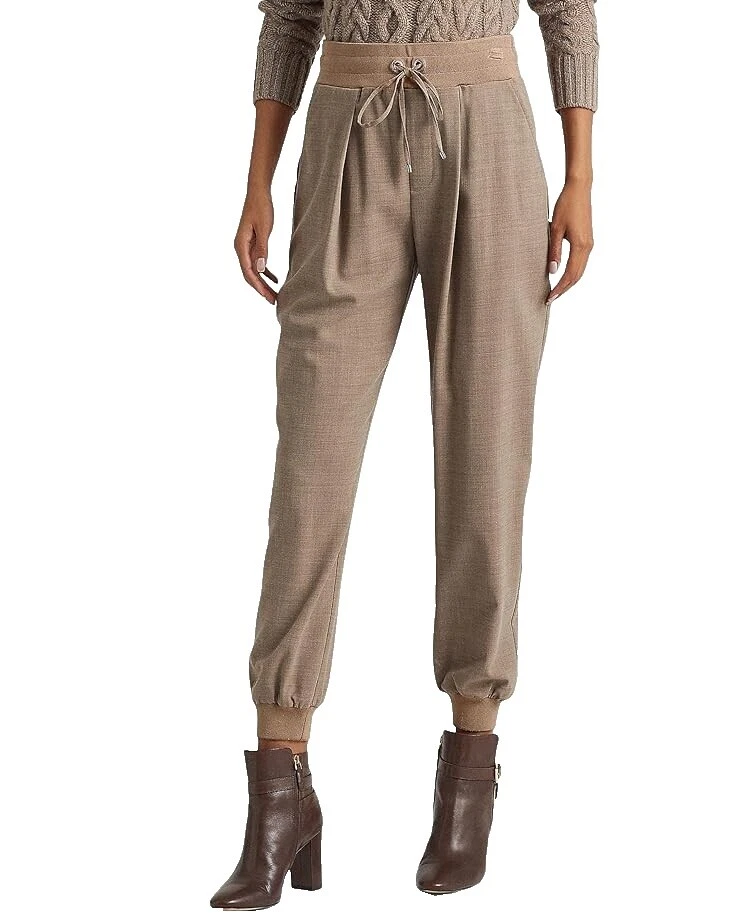 Lauren Ralph Lauren Army Regular Size Pants for Women