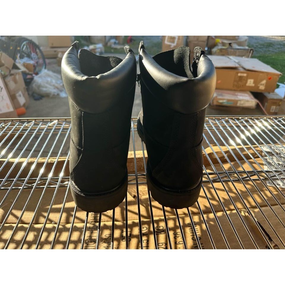 Timberland MEN'S 6inch PREMIUM WATERPROOF BOOTS Black 10073 Timberland MEN'S 6inch PREMIUM WATERPROOF BOOTS Black 10073