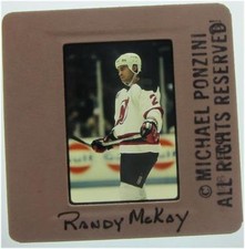 RANDY McKAY NEW JERSEY DEVILS Detroit Red Wings Canadiens ORIGINAL SLIDE 22