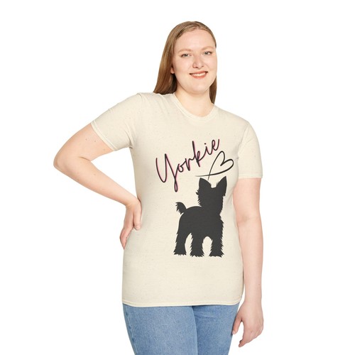 Yorkie Love Unisex Softstyle T-Shirt - Bild 6 von 25