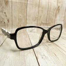 Chantal Thomass Black White Eyeglasses FRAMES - CT 14034 52-17-135 France NWT