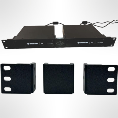 Rack Mount Kit for 2 Side By Side UAD-2 Satellite Thunderbolt - 19  1U Brackets