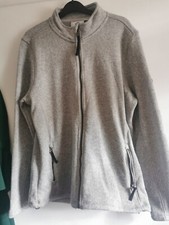 Ladies TOG 24 Jacket Grey Fleece Full Zip Hiking Walking Size 14 Made In UK