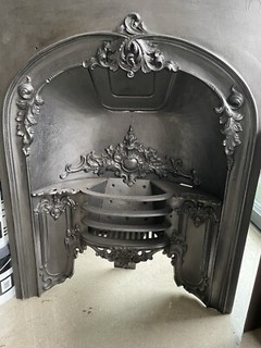 cast iron fireplace insert