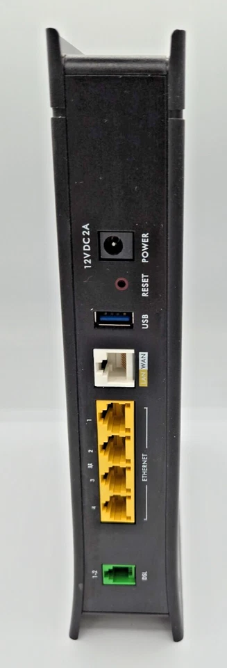 UNTESTED ZyXEL CenturyLink C3000Z Wireless Modem - Image 3 of 4