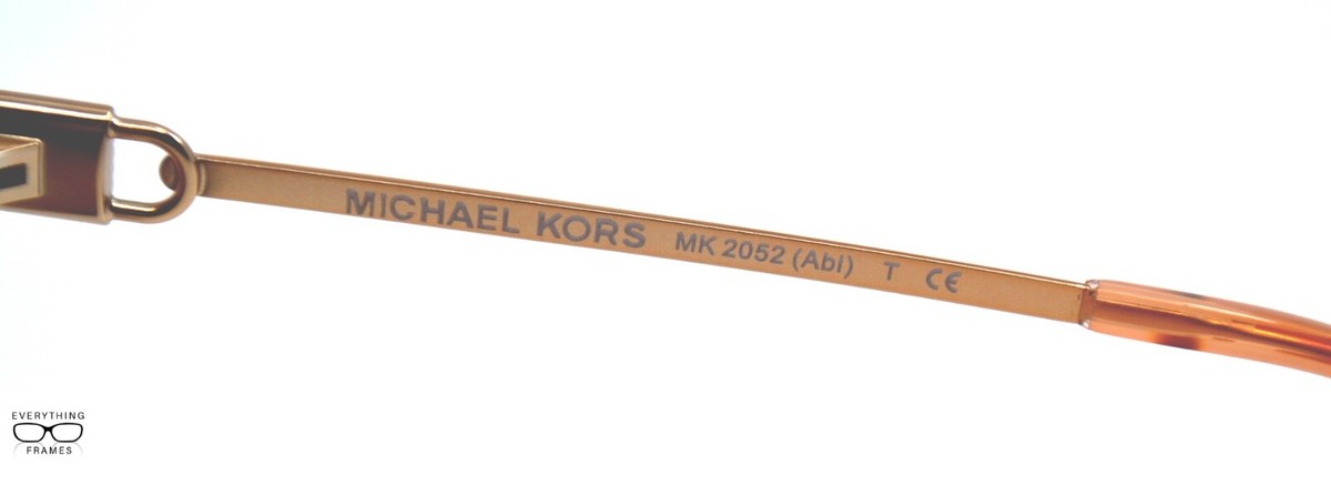 Michael Kors MK2052 Abi Peach Tortoise Frame Brown Gradient Lens Sunglasses 725125383431_F.jpg main image 4