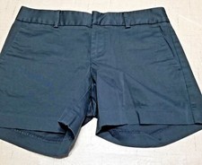 Banana Republic Blac Chino Shorts Stretch Pockets Women's Size 0 5" Inseam