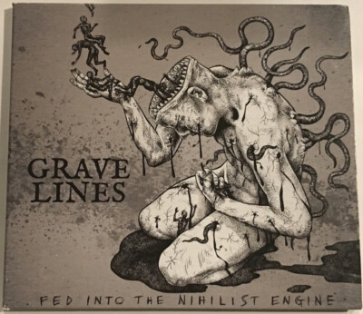 Grave Lines - Fed Into The Nihilist Engine CD 2018 New Heavy Sounds NHSCD023 UK