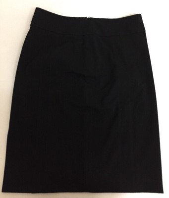 89 White House Black Market Womens Black Straight Pencil Skirt Size 10 for Sale Online