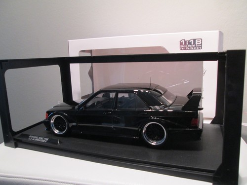 1:18 Mercedes Benz MB 190E 2.5 16V Evolution 2 Evo nero BBS RS conversione/tuning - Foto 13 di 14