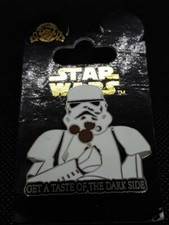 Disney Pin Star Wars Stormtrooper "Get A Taste Of The Dark Side"