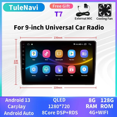 For Nissan Toyota Honda Kia Tesla DSP Car Radio Multimedia Player GPS Auto Video - Picture 13 of 40