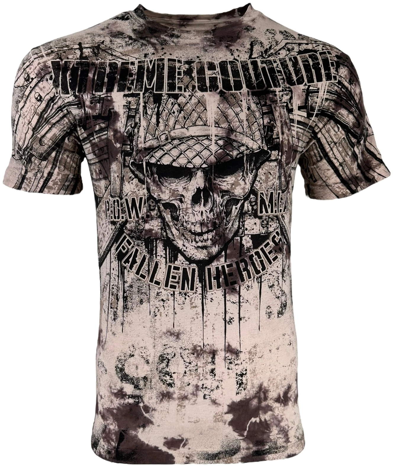Xtreme Couture by Affliction Men's T-Shirt Fallen Horses Skull Biker
Opens in a new window or tab