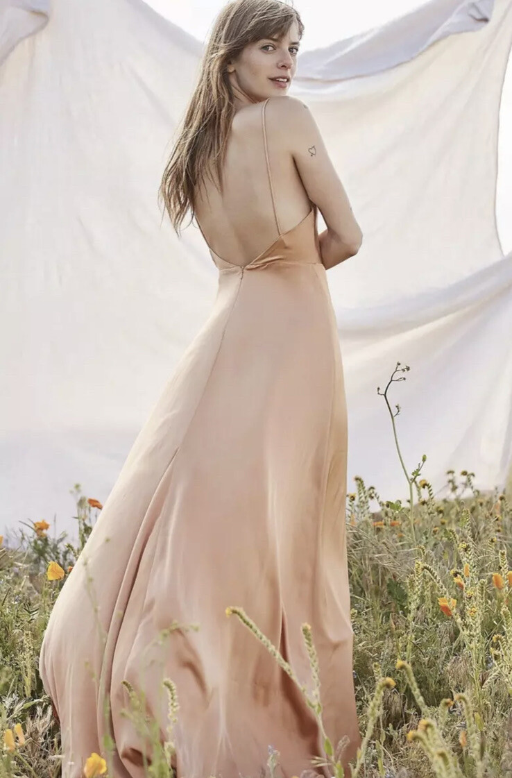 Free People The Rosabel Maxi Dress Size 10 $279 | eBay