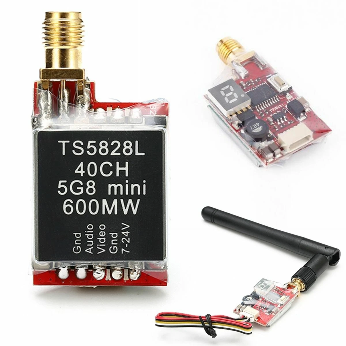 Eachine TS5828L Micro 5.8G 600mW 40CH Mini FPV Transmitter Digital