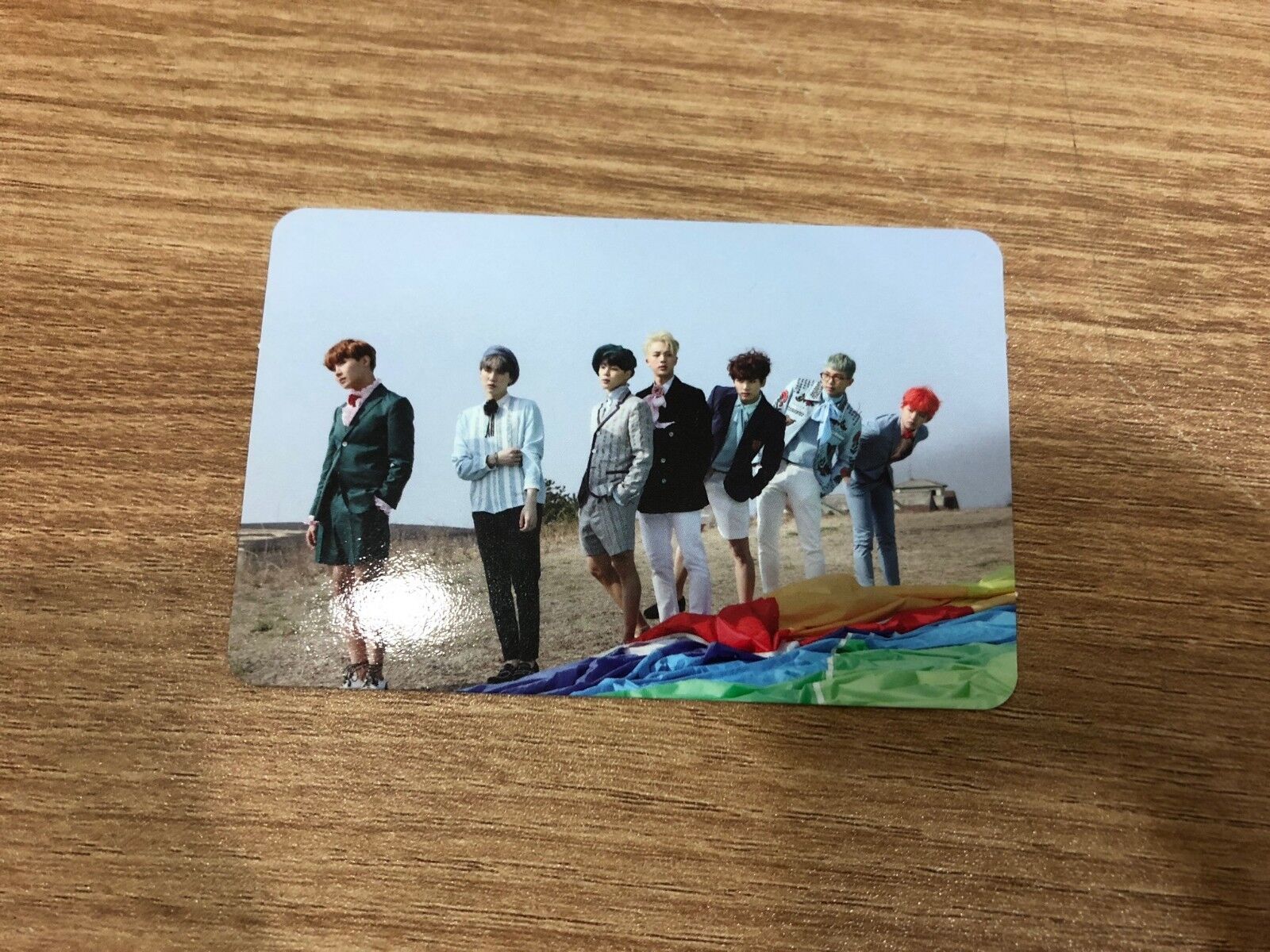 BTS The Memories of 2016 Official Photo Card Group Young Forever