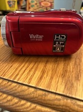 Vivitar DVR 810HD 16 MB Camcorder - Red