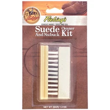 Fiebing's Suede & Nubuck Cleaner Kit Protector Block Nylon Brush Eraser Gum Bar