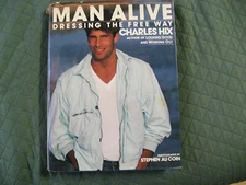 Man Alive 1984 Book By Charles Hix Stephen Au Coin - LGBTQ Male Model Gay Pride