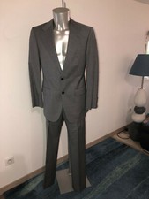 costume gris rayé bleu GUCCI veste taille 48 (S) pantalon 38-40 fr NEUF