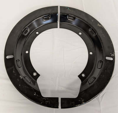 Damaged Meritor Rear 16 1/2'' Disc Brake Dust Shield - P/N 3236R2124 & 3236Q2123