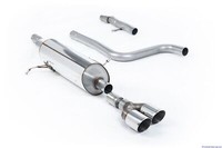 Milltek Auspuffanlage 60Mm Polished GT90 Ford Fiesta MK8 (Typ Jhh) 1.0 Eco 155PS