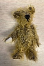 World Of Miniature Bears By Theresa Yang 3.25" Mohair Bear White 1087-F