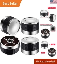 Chrome-Plated Gas Grill Knobs - Durable 4-Piece Replacement Set for Grills