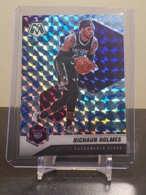 2020-21 Mosaic - Richaun Holmes - Reactive Blue Prizm - Kings #142