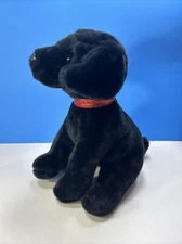 FAO F.A.O. Schwarz Black Lab Labrador Puppy Dog Plush 2023 Stuffed Animal Toy12”