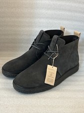 ECCO CREPETRAY MEN'S ANKLE BOOT, MAGNET DARK GREY SIZE 7 41 EUR 200364-05308