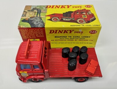 DINKY TOYS # 425 BEDFORD TK - COAL LORRY Hall & Co. w/coal