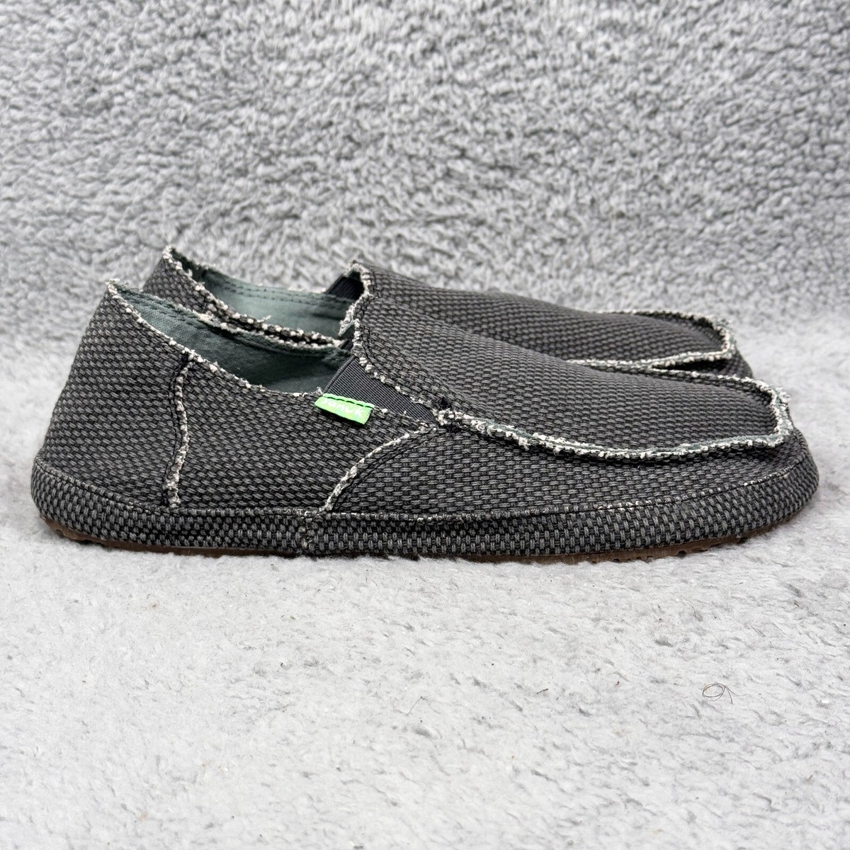 Sanuk Black Slip-On Loafers Comfortable Casual Design Men main image 2