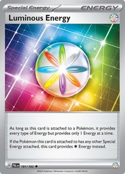 Luminous Energy 191/193 Reverse Holo - Paldea Evolved