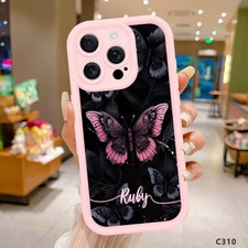 Pretty Butterfly Phone Case For iPhone 15 Plus 17e 14 16 Shockproof Custom Cover