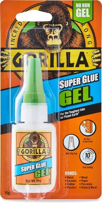 Gorilla Glue - Super Nein Lauf Gel - Schnell Einstellung IN 10secs - 15g -