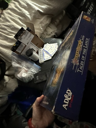 AD&D Dragon Lance Boxed Set Racconti della Lancia, 1074 Dungeons Dragons - Foto 3 di 17