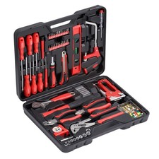 Meister Werkzeugkoffer 60-teilig Komplettes Werkzeug-Set für Haushalt & Heimwerk